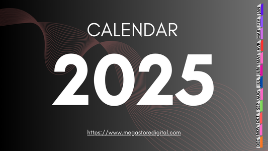 Yearly Planner 2025 – Printable Calendar & Organizer (12 Months)